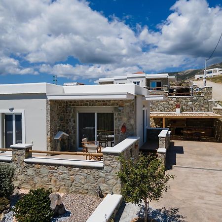Filokalia 4 Veins - Vacation House With Sea View Каристос Экстерьер фото