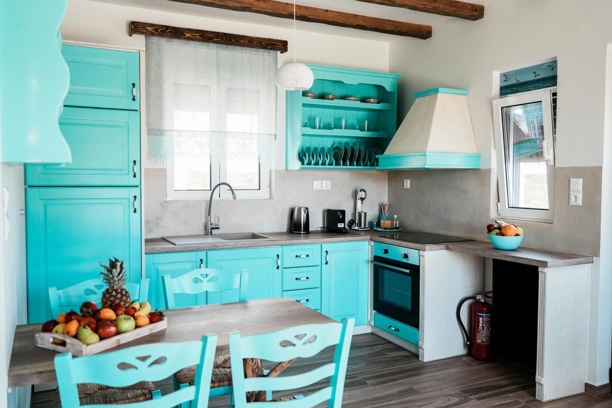 Filokalia 4 Veins - Vacation House With Sea View Каристос Экстерьер фото